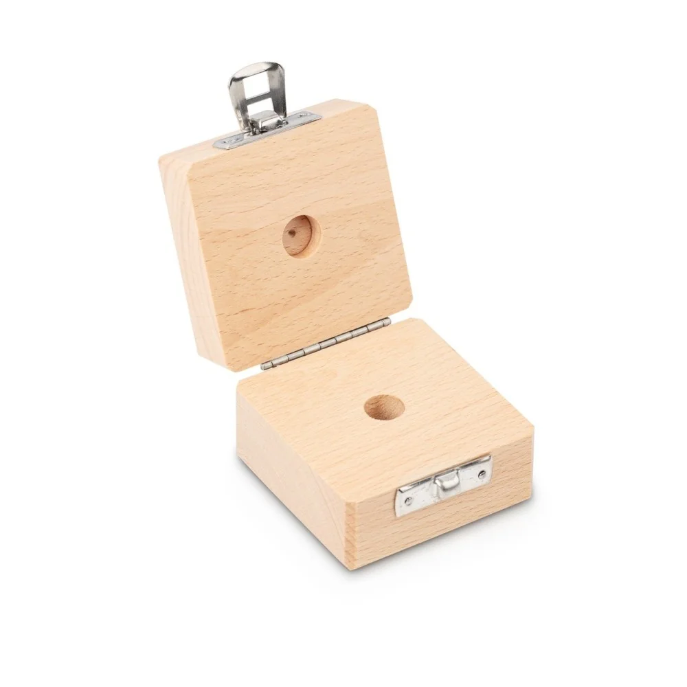 Wooden box for calibration weights 10g