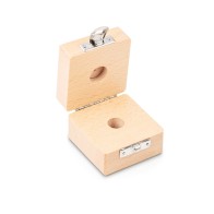 Scatola in legno per pesi di calibrazione 20g