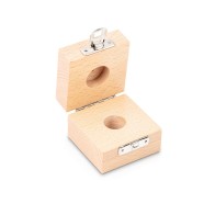 Scatola in legno per pesi di calibrazione 50g