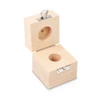 Holzetui für Kalibriergewichte 100g