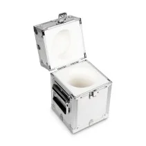 KERN Étui protégé en aluminium pour poids individuels (Bouton/compact, 20 kg)