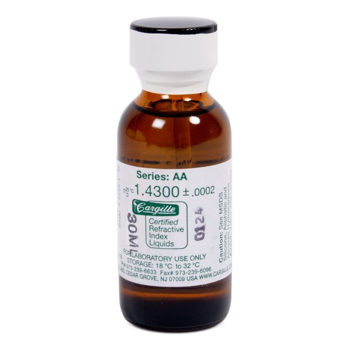 Liquido di calibrazione per rifrattometri con certificato nD 1,4300