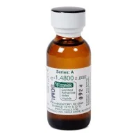 Liquido di calibrazione per rifrattometri con certificato nD 1,4800