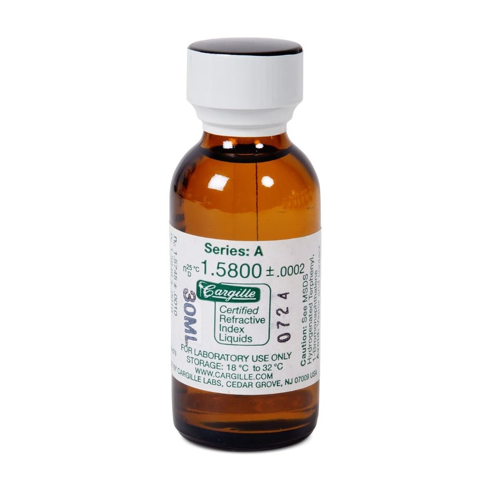 Liquido di calibrazione per rifrattometri con certificato nD 1,5800 Liquido di calibrazione per rifrattometri con certificato nD 1,5800