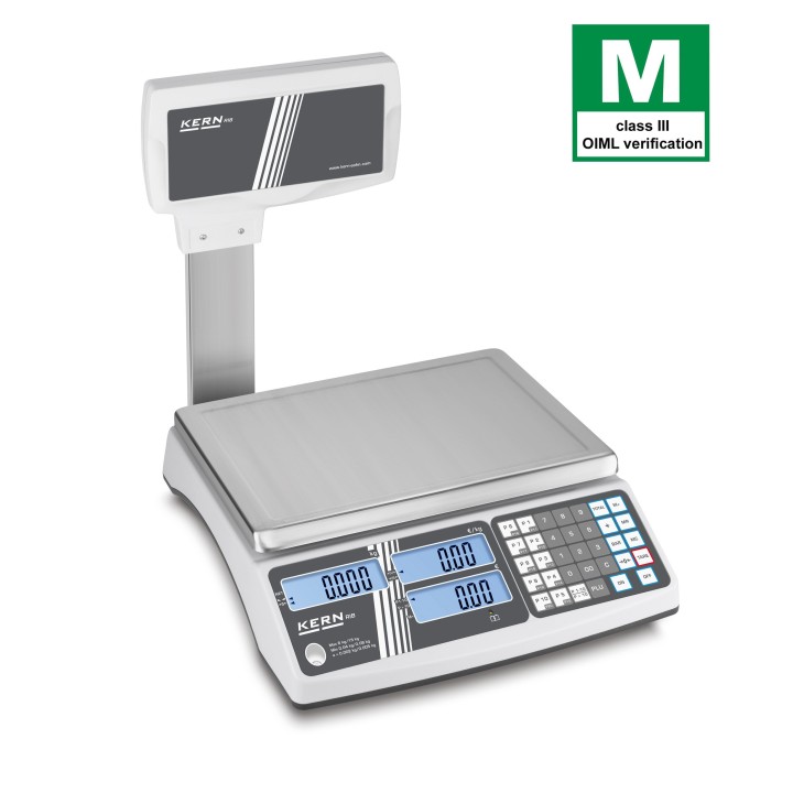 KERN RIB 30K-2HM Retail scale with elevated display