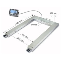 KERN UXC 1.5T-4M Bilancia pesapallet in acciaio inox IP67