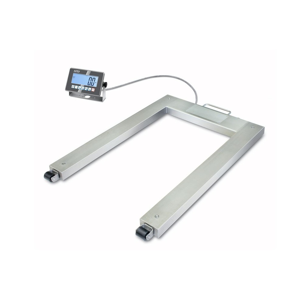 KERN UXC 1.5T-4M Báscula de paletas en acero inoxidable IP67 KERN UXC 1.5T-4M Báscula de paletas en acero inoxidable IP67