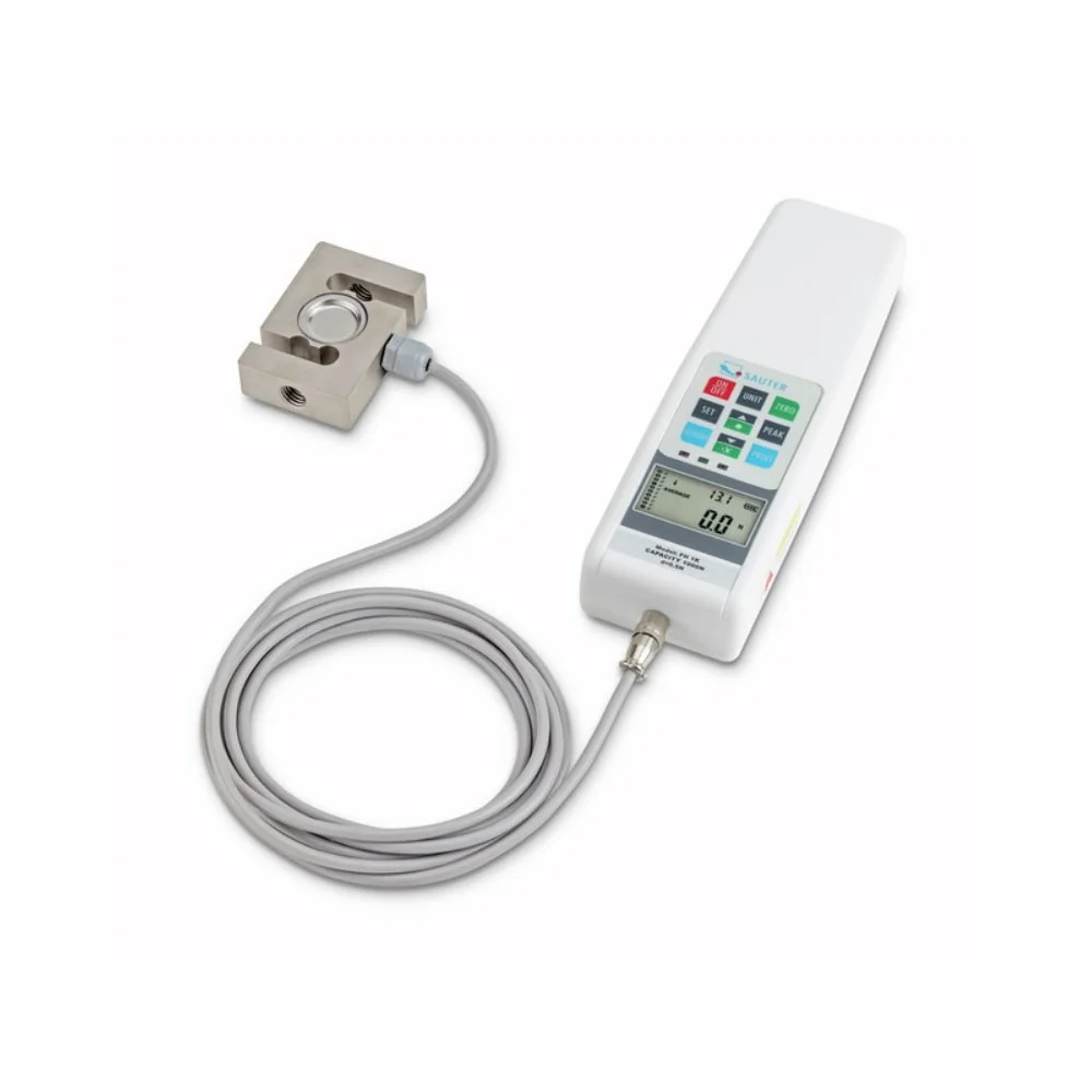 SAUTER FH 1K force gauge with external load cell