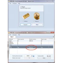 SAUTER TN GOLD 80 Tester dell'oro