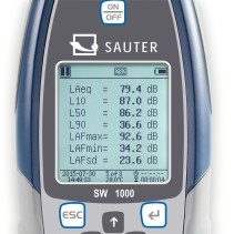 SAUTER SW 2000 Professional sound level meter Class II