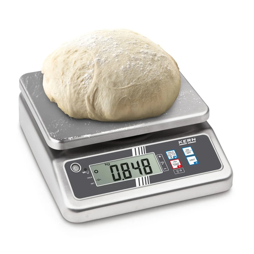 KERN FOB 6K-3LM bilancia per alimenti in acciaio inox