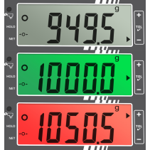 KERN FOB 10K-3LM Bilancia di controllo in acciaio inox