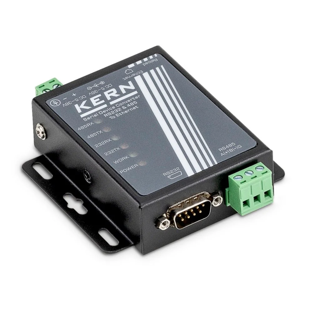 KERN YKI-10 Convertitore RS-232/Ethernet KERN YKI-10 Convertitore RS-232/Ethernet