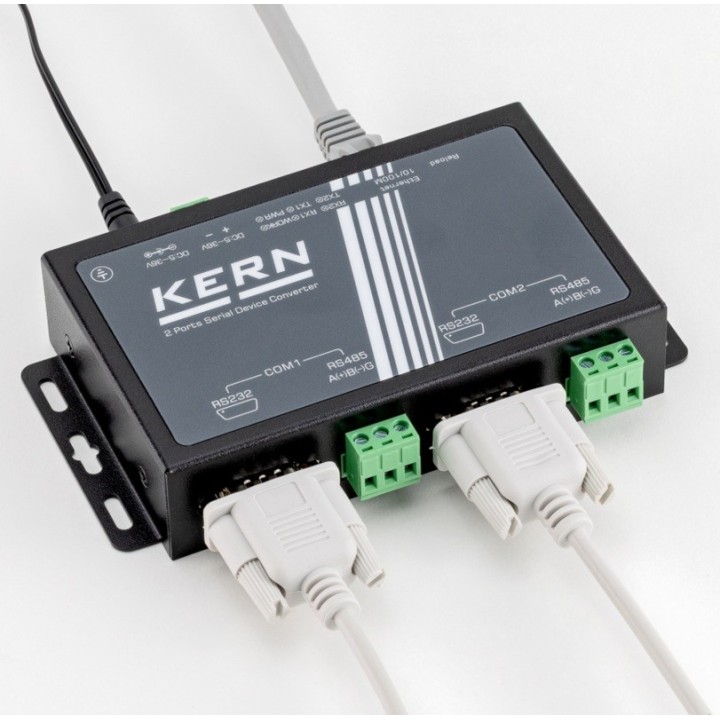 KERN YKI-11 Convertidor doble RS-232/Ethernet