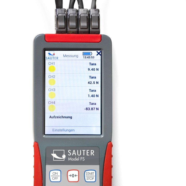 SAUTER FS 4 Premium force gauge for external load cells