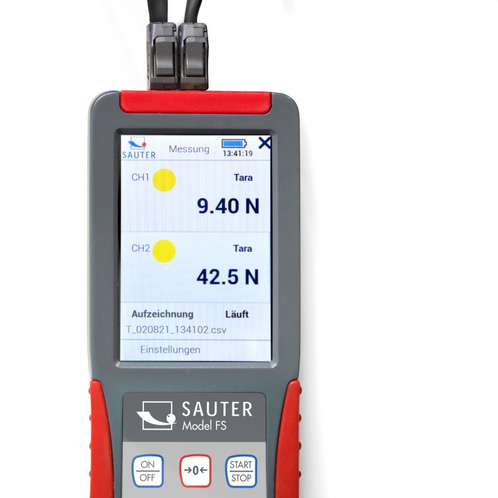 SAUTER FS 2 Premium force gauge for external load cells