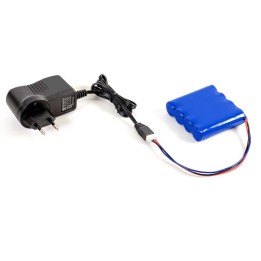 Rechargeable battery with charger for the KERN HFD crane scale