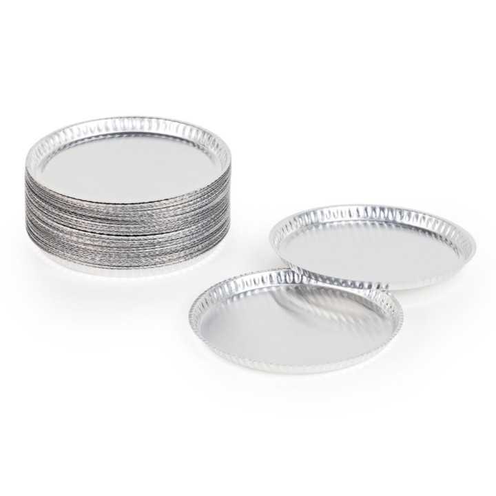KERN RH-A01 Coupelles pour échantillons en aluminium, Ø 90 mm, 50 pcs