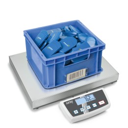 Platform scale KERN DE 150K20DL with large weighing plate
