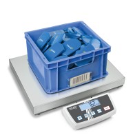 Platform scale KERN DE 150K20DL with large weighing plate