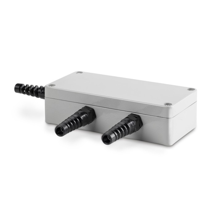 Junction box for 2 measuring cells