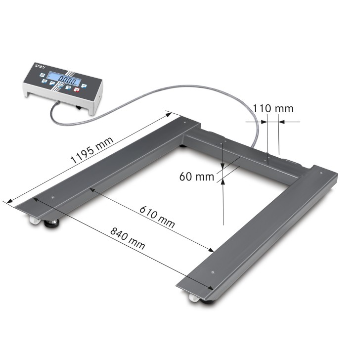 Pallet scale KERN UID 600K-1M