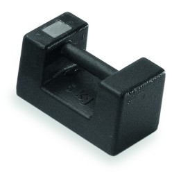 Block calibration weight ECO OIML M3 class, cast iron, lacquered