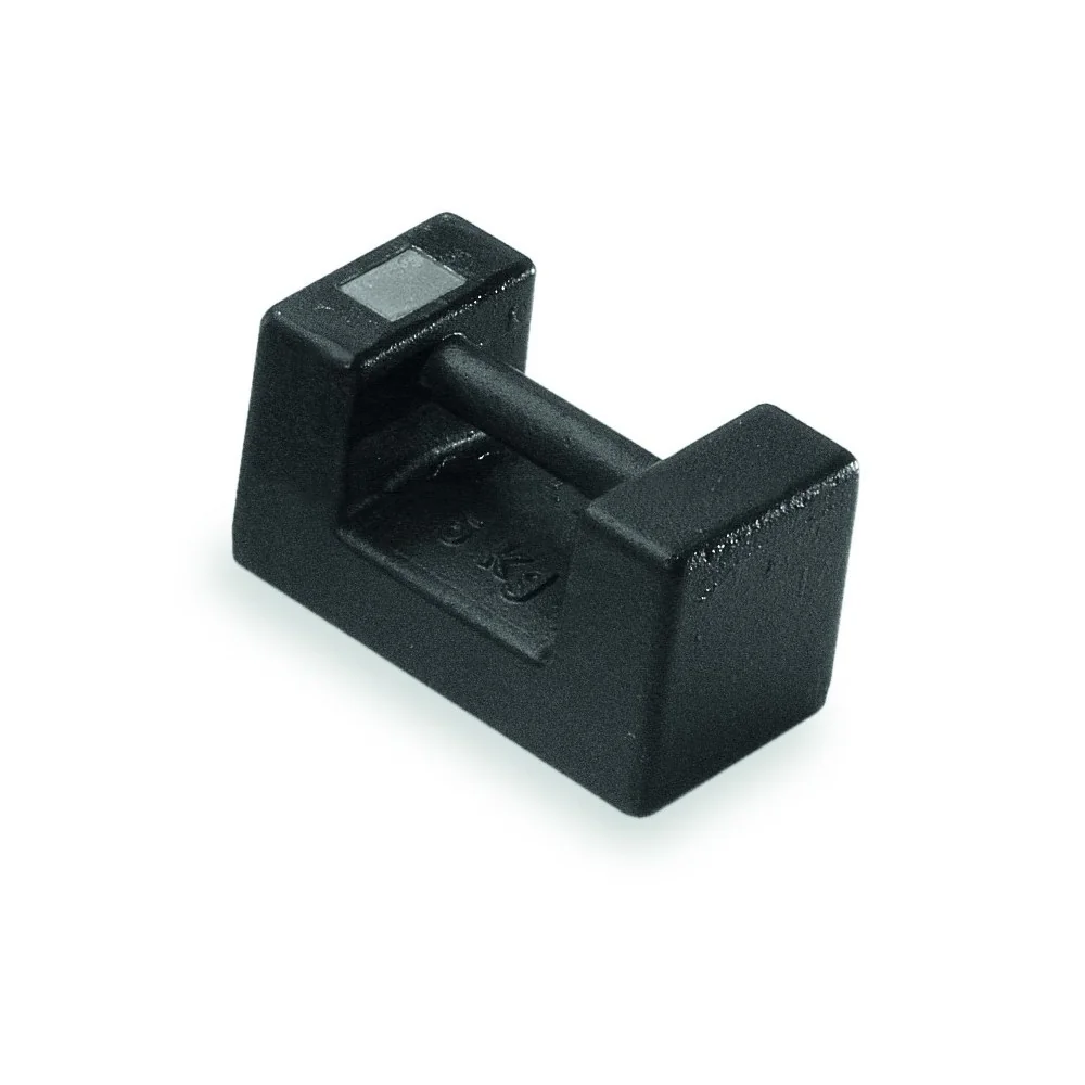 Block calibration weight ECO OIML M3 class, cast iron, lacquered