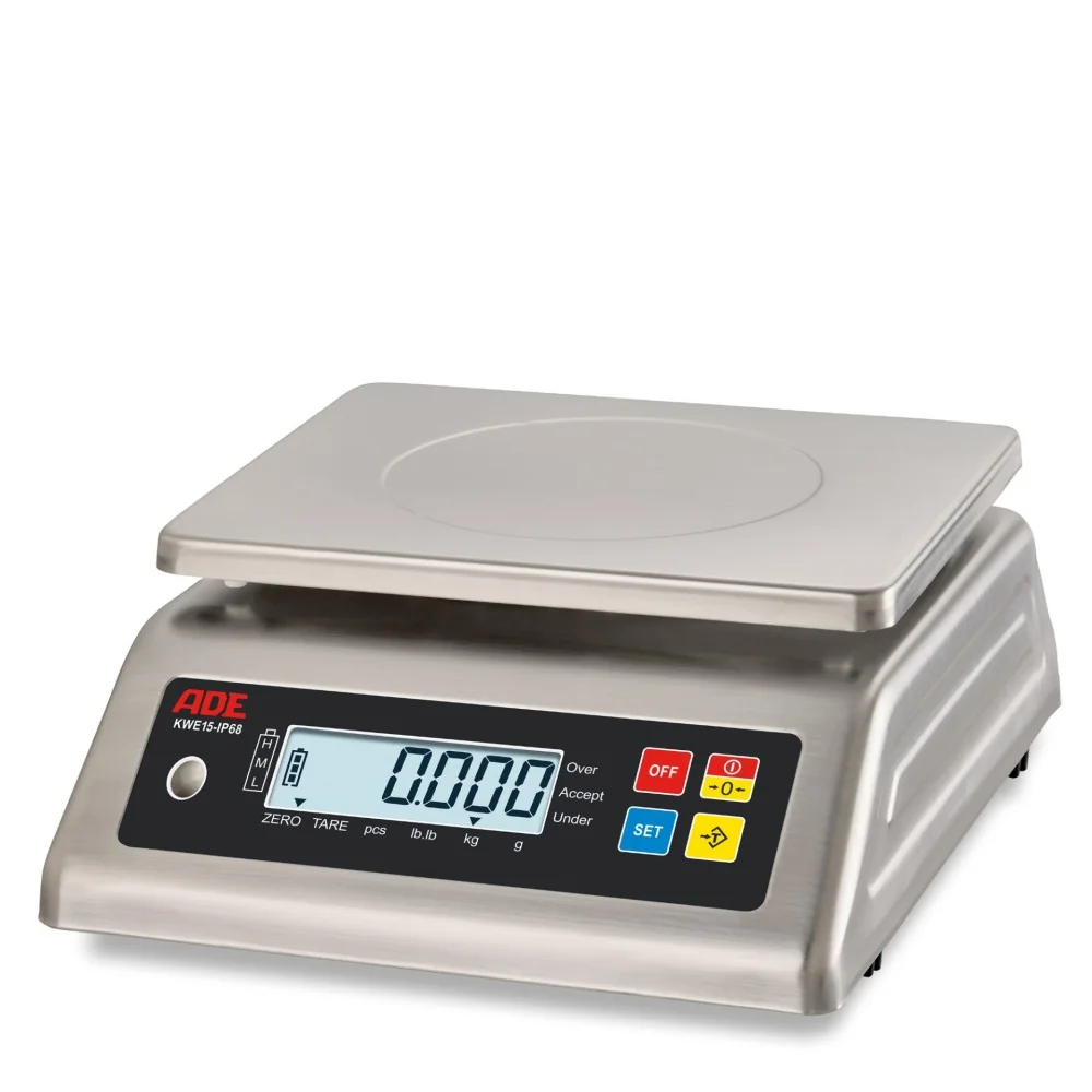Bilancia compatta in acciaio inox ADE KWE15-IP68