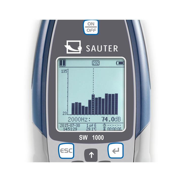 Sound level meter SAUTER SW 1000