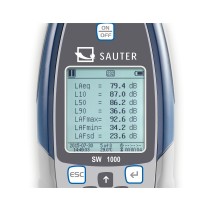 SAUTER SW 1000 professionelles Schallpegelmessgerät der Klasse 1