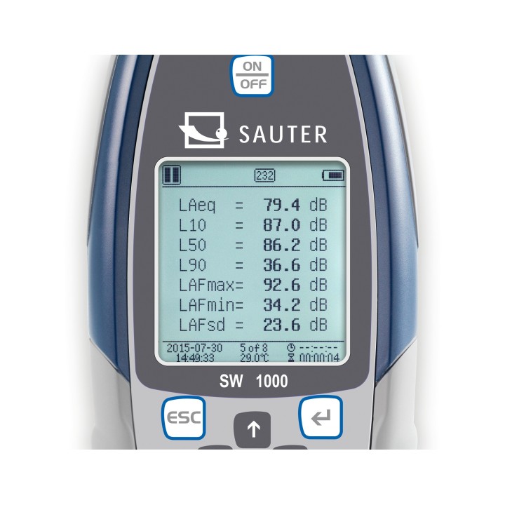 Sound level meter SAUTER SW 1000