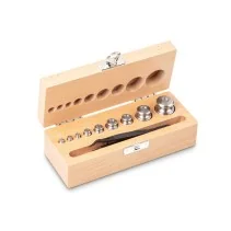Set of calibration weights 1g - 100 g class OIML M1