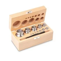 Set of calibration weights 1g - 500g class OIML M1