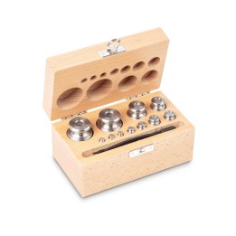 Jeu de poids de calibrage 1 g - 200 g OIML classe M1