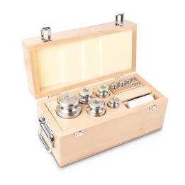 Jeu de poids de calibrage 1g - 5 kg OIML classe M1