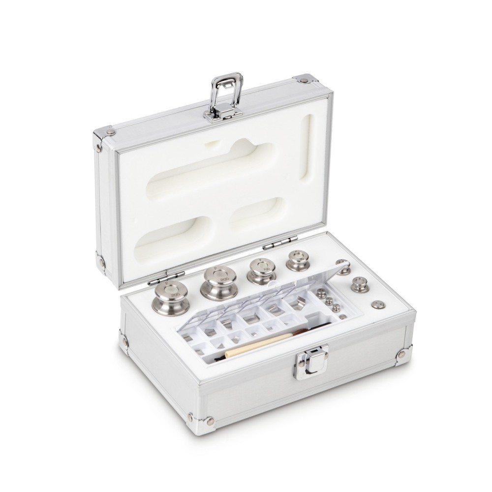Calibration weights Set 1mg - 200g class OIML F2 / ASTM 4 Calibration weights Set 1mg - 200g class OIML F2 / ASTM 4
