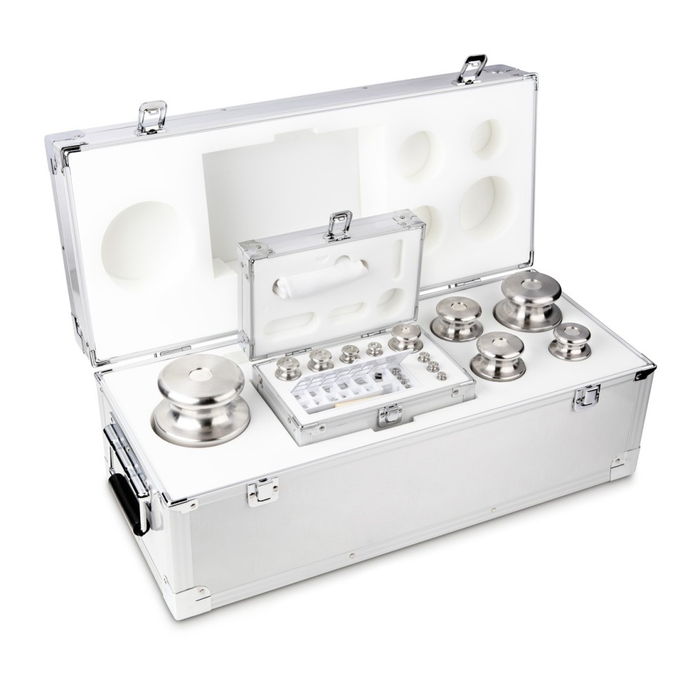 Calibration weights Set 1mg - 10 kg class OIML F2 / ASTM 4 Calibration weights Set 1mg - 10 kg class OIML F2 / ASTM 4
