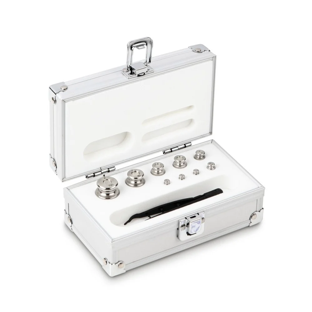 Set di pesi di calibrazione 1g - 50g OIML classe F2