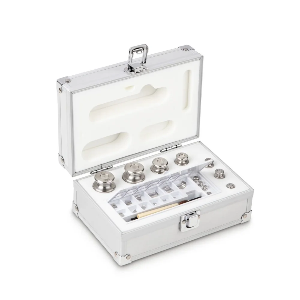 Set di pesi di calibrazione 1mg - 200g OIML classe F1