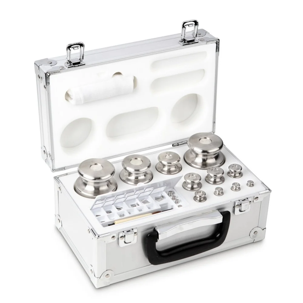 Calibration weights Set 1mg - 2 kg class OIML F1 / ASTM 3