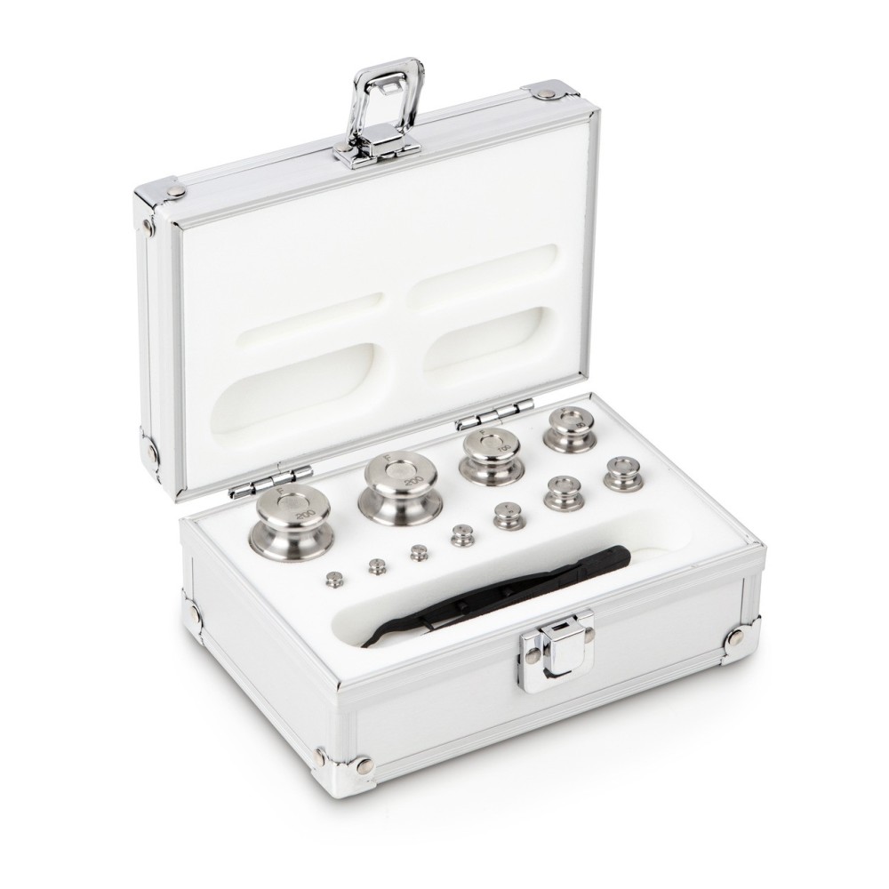 Calibration weights Set 1g - 200g class OIML F1 / ASTM 3 Calibration weights Set 1g - 200g class OIML F1 / ASTM 3