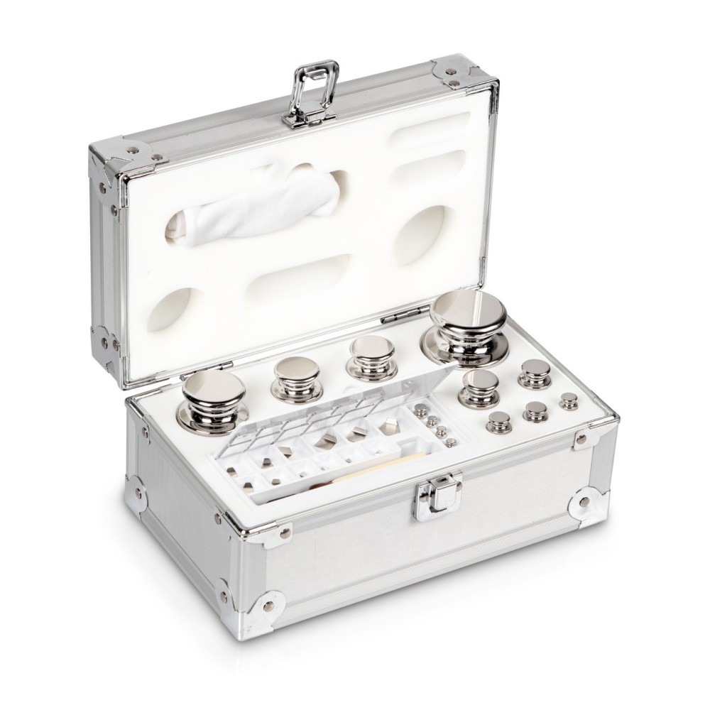 Set di pesi di calibrazione 1mg - 1 kg OIML classe E2 Set di pesi di calibrazione 1mg - 1 kg OIML classe E2