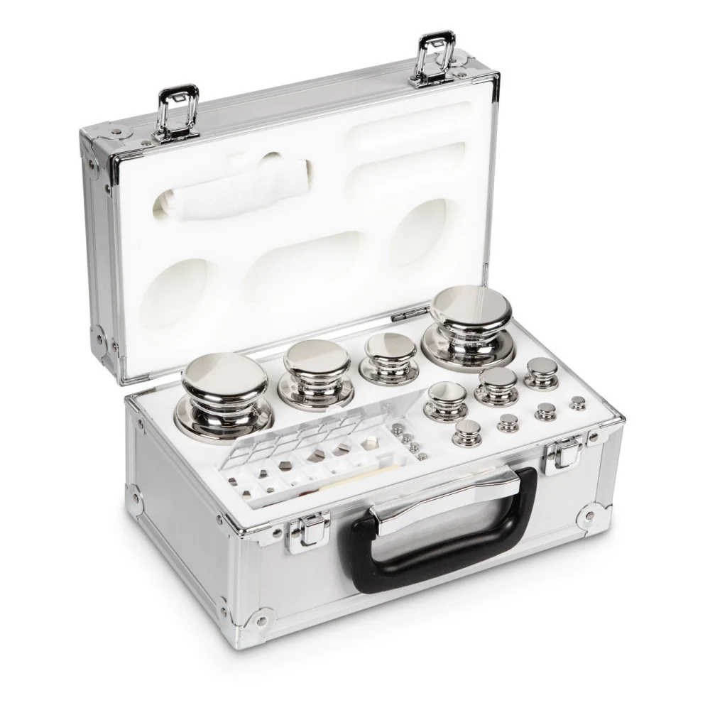 Calibration weights Set 1mg - 2 kg class OIML E2 / ASTM 2