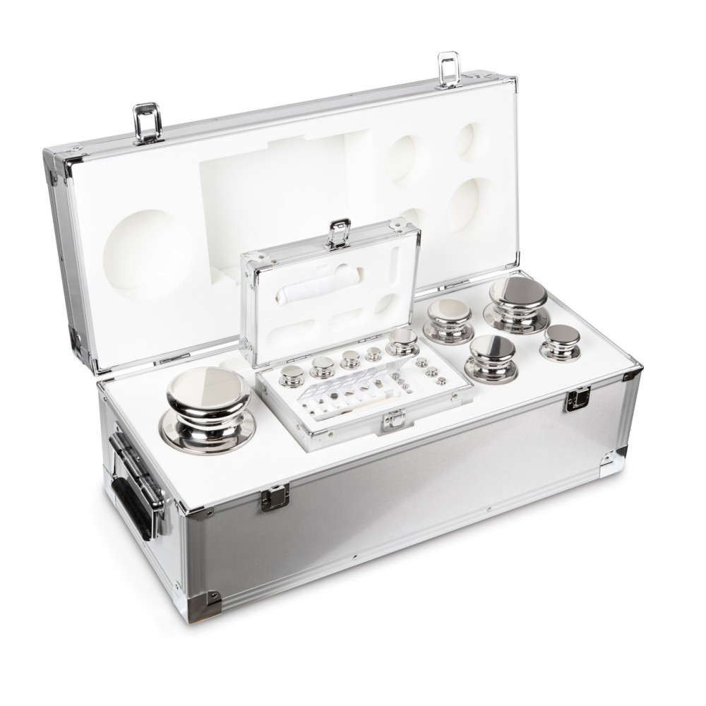 Calibration weights Set 1mg - 10 kg class OIML E2 / ASTM 2 Calibration weights Set 1mg - 10 kg class OIML E2 / ASTM 2