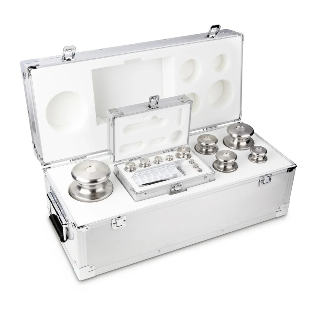 Calibration weights Set 1g - 10 kg class OIML E2 / ASTM 2