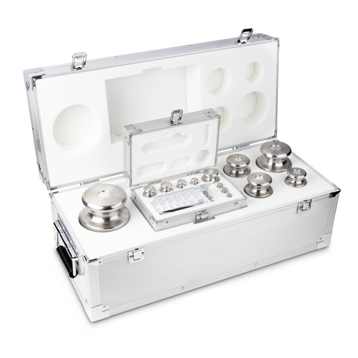 Calibration weights Set 1g - 10 kg class OIML E2 / ASTM 2