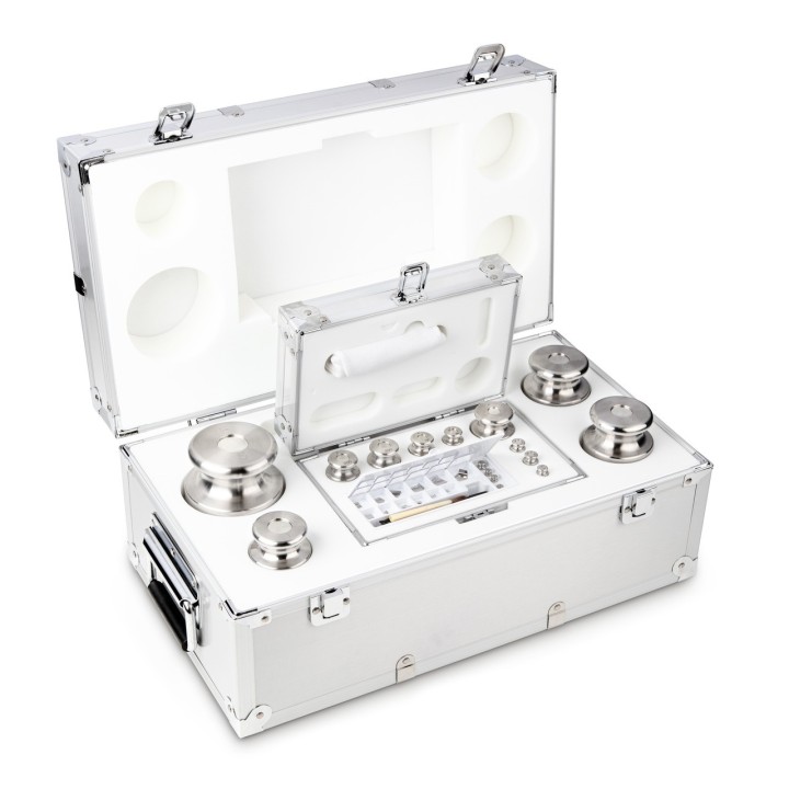 Calibration weights Set 1mg - 5 kg class OIML E1 / ASTM 1
