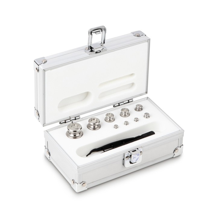 Set di pesi di calibrazione 1g - 50g OIML classe E1