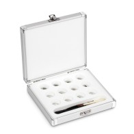 Set of milligram weights 1 mg - 500 mg class OIML E2 / ASTM 2